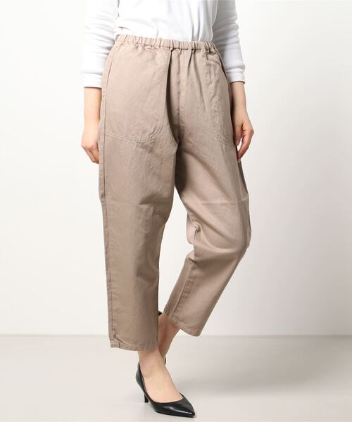 パンツ DANTON | コットンリネンツイル イージーパンツ WOMEN|ZOZOTOWN |15