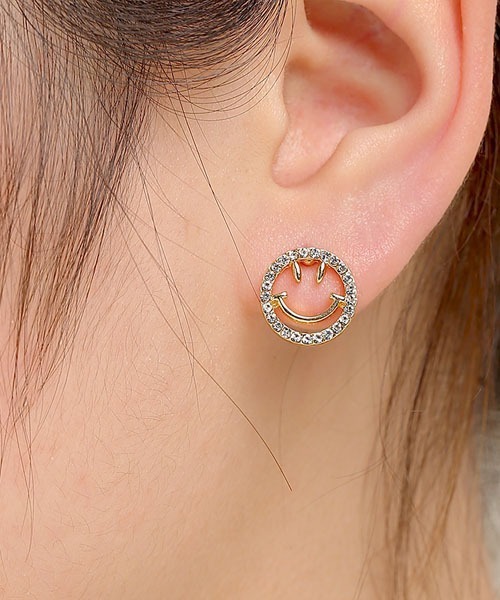 ピアス にっこり ピアス(両耳用)