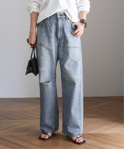 国内外の人気パンツ デニム ジーンズ Attick By Johnbull アティック バイ ジョンブル ワイドデニム ボトムス パンツ レディースファッション ファッション 19 650 Www Jesuitnola Org