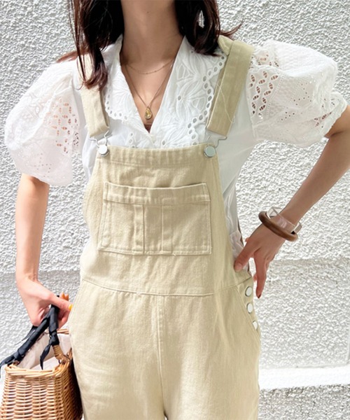 本日値下げnowos 17ssカシュクールブラウス 入手困難完売品 刺繍アクセントカシュクールブラウス／洗える | HIROKO KOSHINO (Women