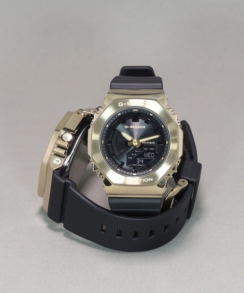 G-SHOCK 腕時計 Pair Model / ブラック＆ゴールド GM-2100G