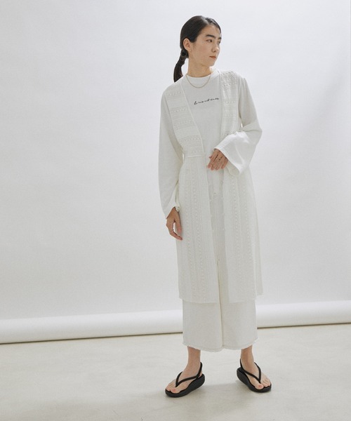 SALON adam et rope' ベスト ジレ 「セットアップ対応・手洗い