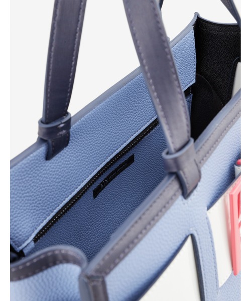 バッグ ハンドバッグ 【A|X アルマーニ エクスチェンジ】BOXロゴバックル　ミディハンドバッグ A|X アルマーニ エクスチェンジ ARMANI