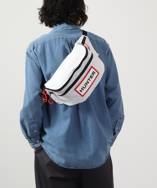 美品✨ ハンター 2way ボディバッグ リュック リップストップ バックパック 美品✨ ハンター 2way ボディバッグ リュック リップストップ