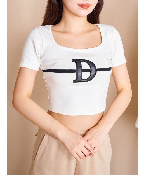 Darich Tシャツ ダーリッチ Darich イラストDベアTシャツ （グレー