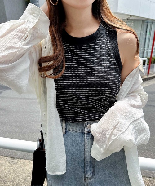tシャツ カップ付きアメスリタンクトップ レディース ANGIE タンクトップ ノースリーブ カップ付き アメスリタンク