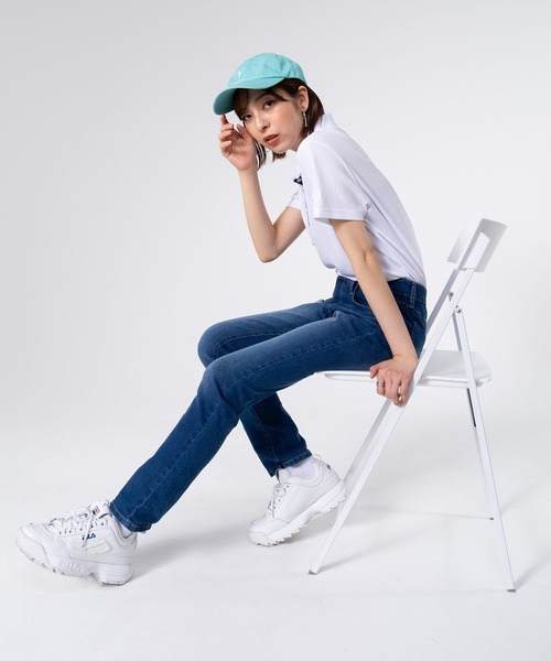 PERSON’S パーソンズ フラワーアップリケ　選べる丈　ストレッチデニムWH パーソンズ フラワーアップリケ ストレッチデニムパンツ - メルカリ