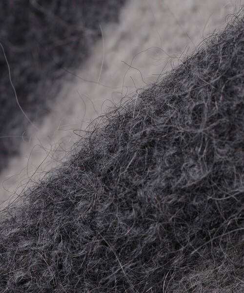 SHIPS（シップス） カーディガン SHIPS: アルパカ ガーター Vネック