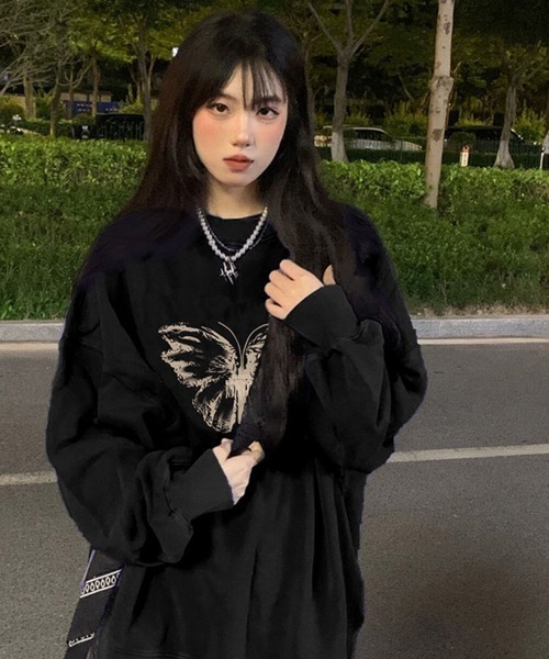 T出品 FREAK'S STORE/【DISNEY FANTASIA】 ビッグ フロント プリントロンT