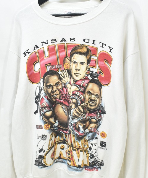 90年代 LEGENDS NFL CHIEFS トレーナー NBA/NFL/NHL/MLB トレーナー スウェット 「ヴィンテージ古着