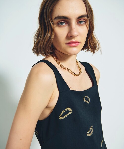 GRACE CLASS ワンピース リップモチーフドレス : ZOZOTOWN Yahoo!店