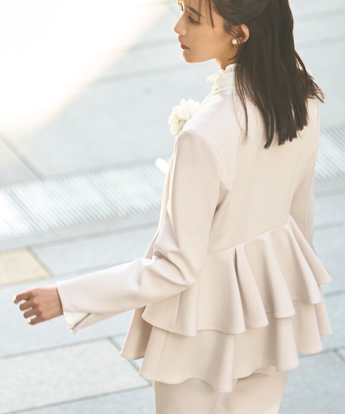 RUIRUE BOUTIQUE（ルイルエブティック） セットアップ ノーカラー