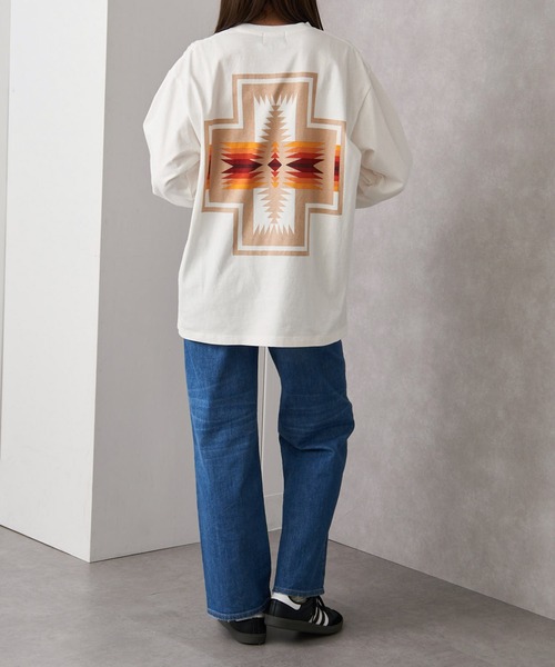 PENDLETON（ペンドルトン） tシャツ 「PENDLETON」Back Print L/S Tee