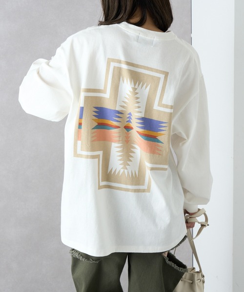 PENDLETON（ペンドルトン） tシャツ 「PENDLETON」Back Print L/S Tee