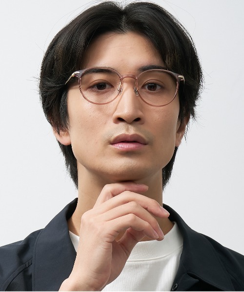 Zoff（ゾフ） 伊達メガネ メガネ 眼鏡 ボストン型 メガネ