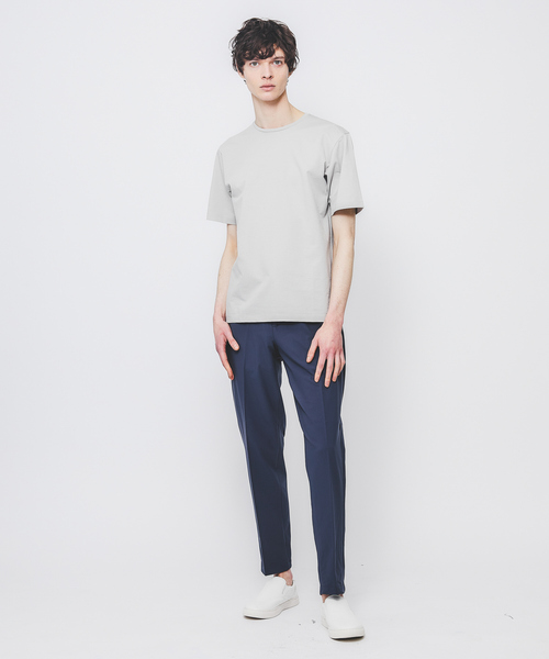 ABAHOUSE GRAY tシャツ 「COOL DRYMAX」シルケットカノコTシャツ