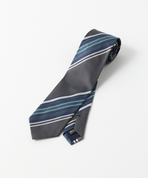 EDIFICE（エディフィス） ネクタイ PB レジメンタルマルチストライプ