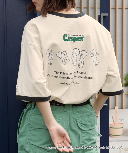 tシャツ Tシャツ レディース 「FELIX ＆ CASPER ＆ Woody Woodpecker」別注 ヴィンテージライクデザイン ビッグシルエッ｜zozo｜35