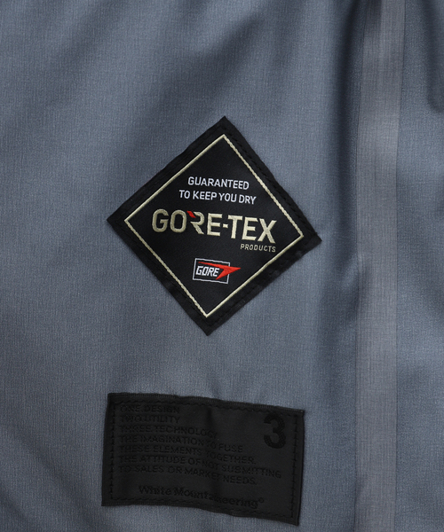 White Mountaineering ステンカラーコートGORE-TEX L White Mountaineering ステンカラーコートGORE-TEX L レア
