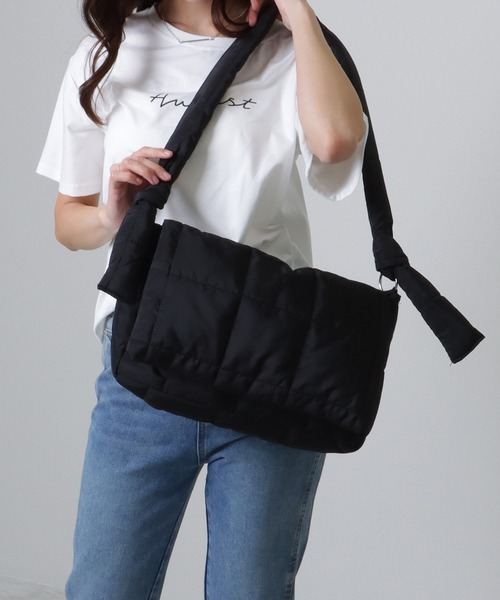 ★韓国ブランド★ELEGANCE PARIS★24SS TINDA クロスバッグ★ Lace Ladies ショルダーバッグ バッグ キルティング スクエア