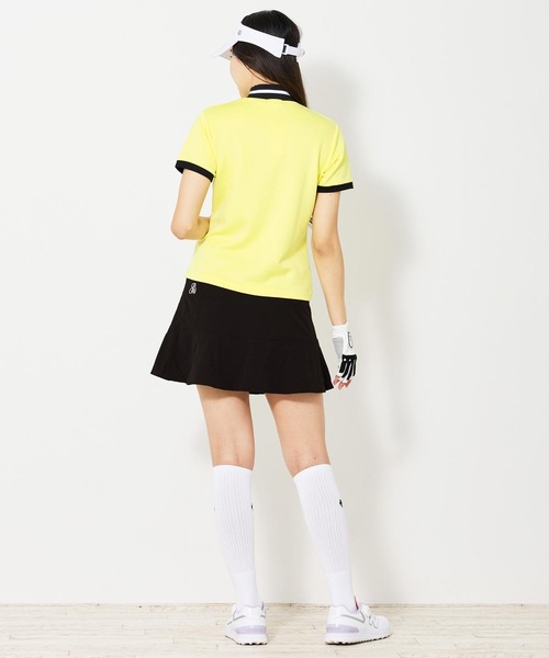 TopIsm（トップイズム） ゴルフ モックネックシャツ 半袖 ゴルフウェア