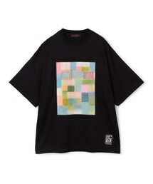 tシャツ CABaN スビンコットン モザイクプリントTシャツ メンズ｜ZOZOTOWN Yahoo!店