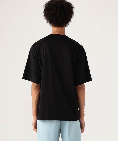 CABaN tシャツ スビンコットン モザイクプリントTシャツ メンズ