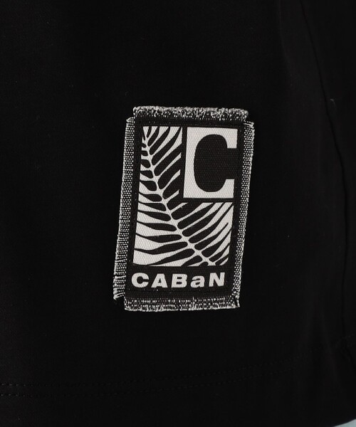 CABaN（キャバン） tシャツ スビンコットン モザイクプリントTシャツ