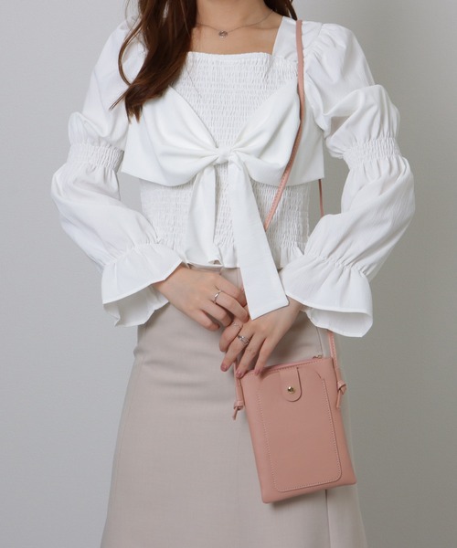 Lace Ladies ショルダーバッグ バッグ キーリング付き