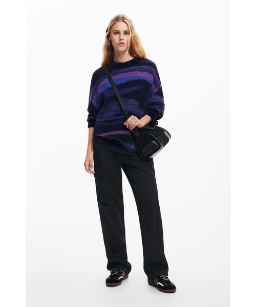ニット セーター BRISTOL ヘビーゲージプルオーバー レディース Desigual ニット セーター BRISTOL ヘビーゲージプルオーバー