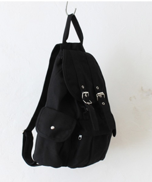 Per sist ence（パーシエンス） デイバック リュック 帆布ダブルベルト