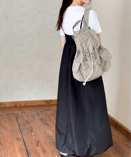 Per sist ence（パーシエンス） デイバック リュック 帆布ダブルベルト