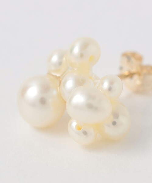 < SASKIA DIEZ＞Steven Alan ハート　ピアス SASKIA DIEZ / サスキア ディーズ】LS LINKED HEARTS | LE PHIL