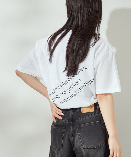 tシャツ 「別注」「SKIN/スキン」dont think T-SHIRTS：Tシャツ レディース SKIN(Swatch) tシャツ 「別注」「SKIN/スキン」dont think T