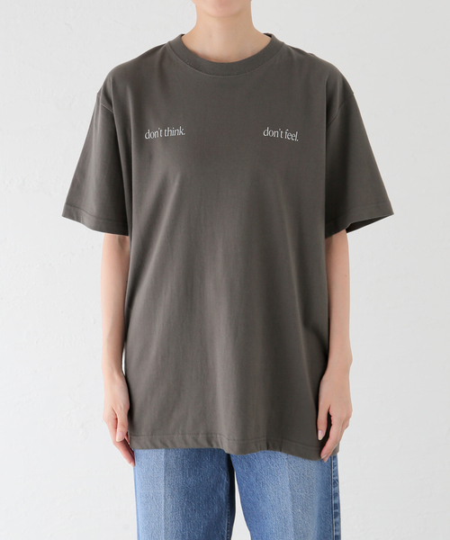 tシャツ 「別注」「SKIN/スキン」dont think T-SHIRTS：Tシャツ レディース SKIN(Swatch) tシャツ 「別注」「SKIN/スキン」dont think T