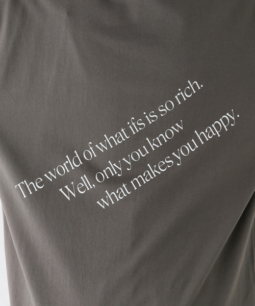 tシャツ 「別注」「SKIN/スキン」dont think T-SHIRTS：Tシャツ レディース SKIN(Swatch) tシャツ 「別注」「SKIN/スキン」dont think T