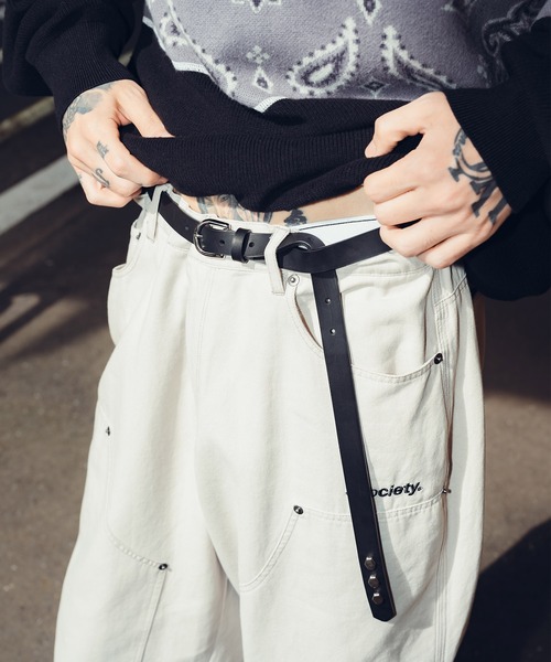 S heart belt ベルト THEREDTHREAD THEREDTHREAD / ザレッドスレッド】S heart belt