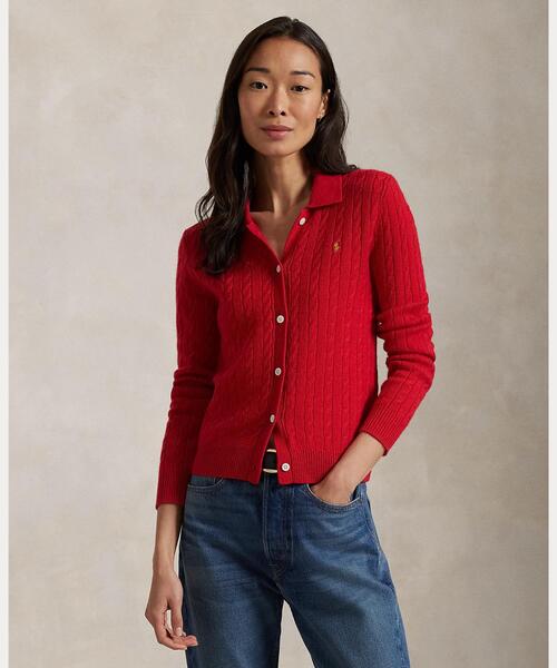 POLO RALPH LAUREN（ポロ ラルフ ローレン）】ケーブルニット