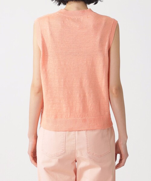 ニット セーター MELIA サマーニット ベスト / MELIA LINEN KNITTED SWEATER WOMAN レディース ECOALF ニット セーター MELIA サマーニット ベスト / LINEN