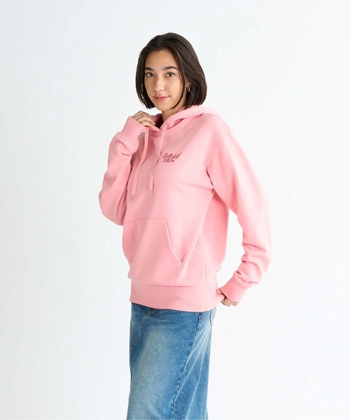 ロキシー　ROXY ナイロン　ジップパーカー　ピンク　半袖　長袖 Roxy - ロキシー ROXY ナイロン ジップパーカー ピンク 半袖 長袖の