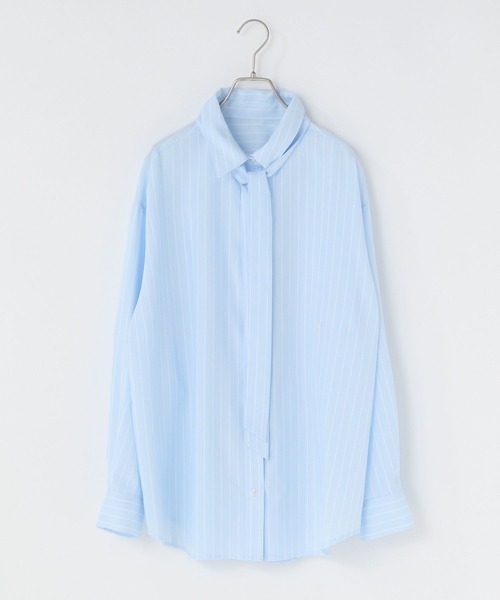 ブラウス シャツ ネクタイシャツ 287370 レディース LOWRYS FARM ブラウス シャツ ネクタイシャツ 287370 レディース