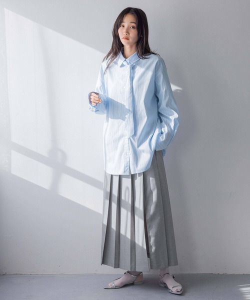 ブラウス シャツ ネクタイシャツ 287370 レディース LOWRYS FARM ブラウス シャツ ネクタイシャツ 287370 レディース