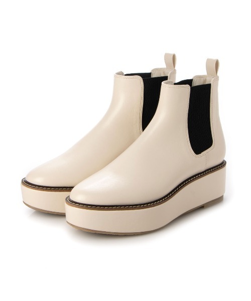 「EVOL」 ショートブーツ LL アイボリー レディース_画像9