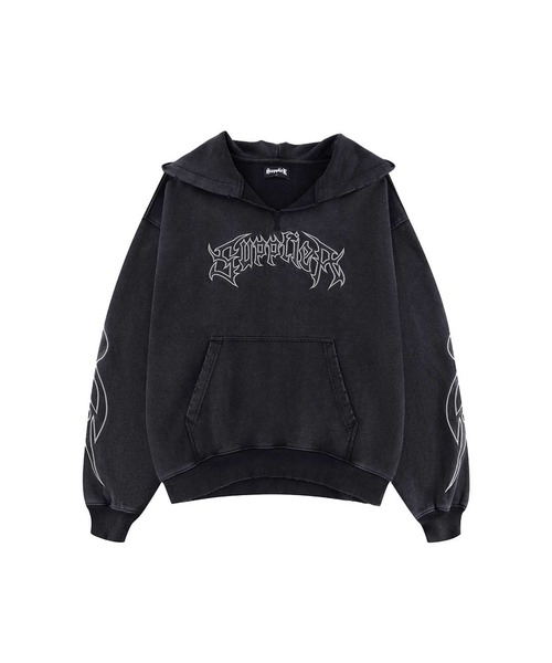 SUPPLIER パーカー フーディー｜Tribal Leather Patch Zip
