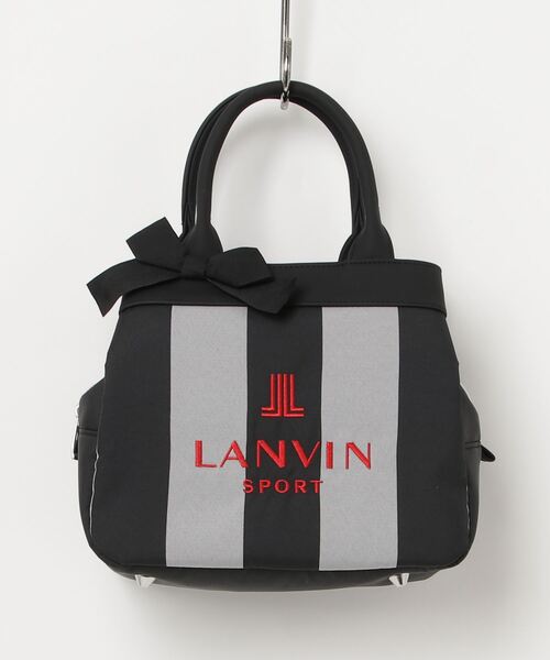 ランバンスポール LANVINSPORT ストライプ カートバッグ トートバッグ LANVIN SPORT トートバッグ ストライプカートバック レディース