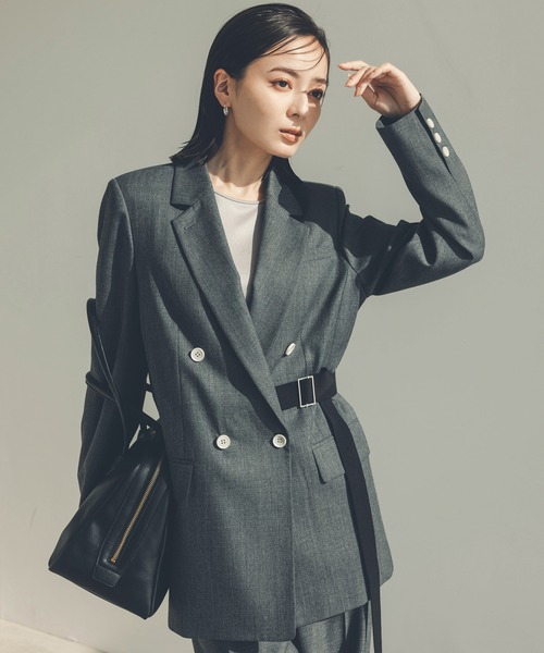 新品完売品anuans スプリングウールダブルジャケット anuans｜スプリングウールダブルジャケット | Rakuten Fashion