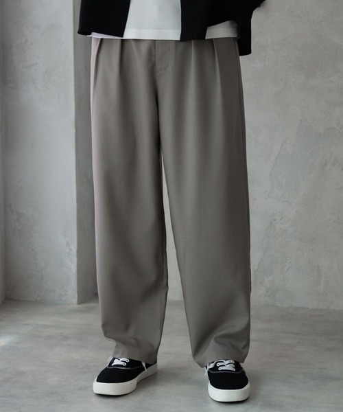 【archive】タックワイドスラックス WEB限定 SPECIAL PRICE！］【追加生産決定！/高身長サイズ39有り