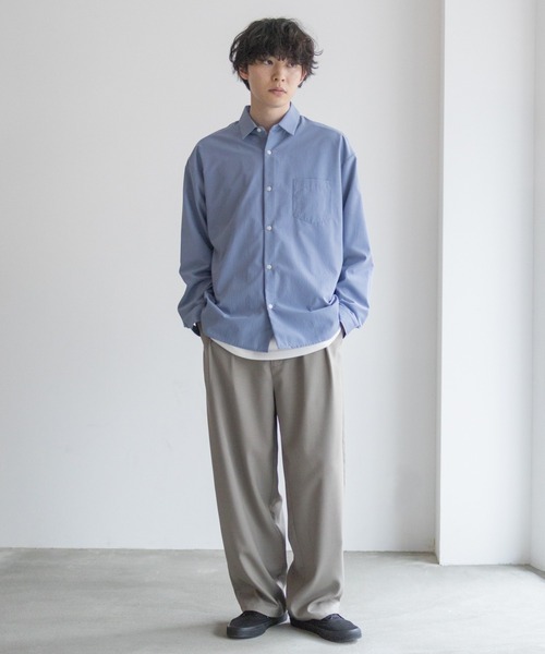 Argue Culture ワイドパンツ タックスラックス カジュアル 無地 Argue Culture ワイドパンツ ラックス お花刺繍 無地 高級感