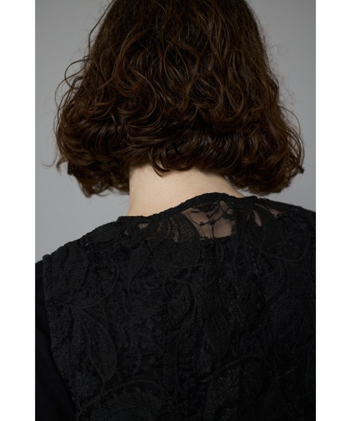 HeRIN.CYE ベスト ジレ lace vest レースベスト レディース
