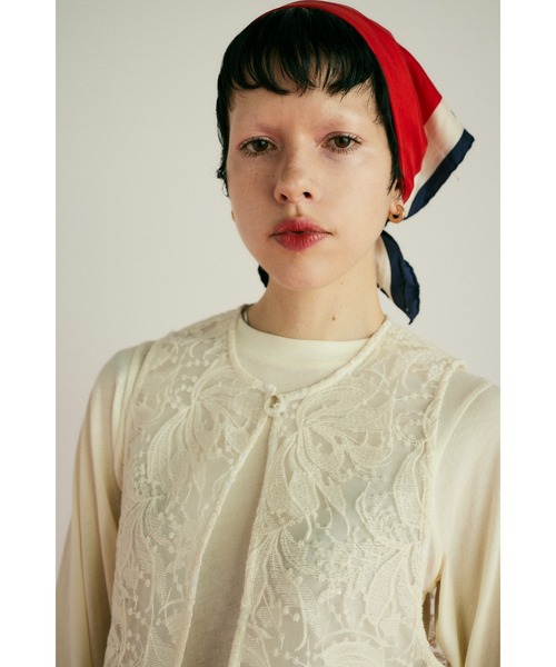 HeRIN.CYE ベスト ジレ lace vest レースベスト レディース